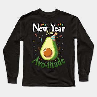 New Year New Avotitude Long Sleeve T-Shirt